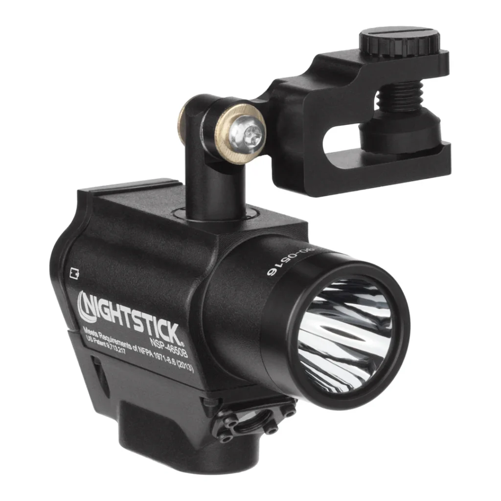 Nightstick Fortem® Helmet-Mounted Multi-Function Dual-Light Flashlight