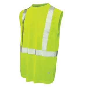 Tough Duck Polyester Jersey Sleeveless Safety T-Shirt