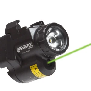 Nightstick Subcompact Weapon-Mounted Light for Narrow Rail Handguns w/ Green Laser