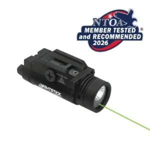 Nightstick Tactical Weapon-Mounted Light w/ Green Laser