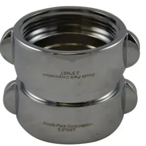 South Park Corp. DF-44 Double Female Connection, Three Piece Rocker Lug