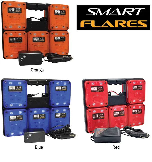 Will-Burt Pi-Lit Smart Flares