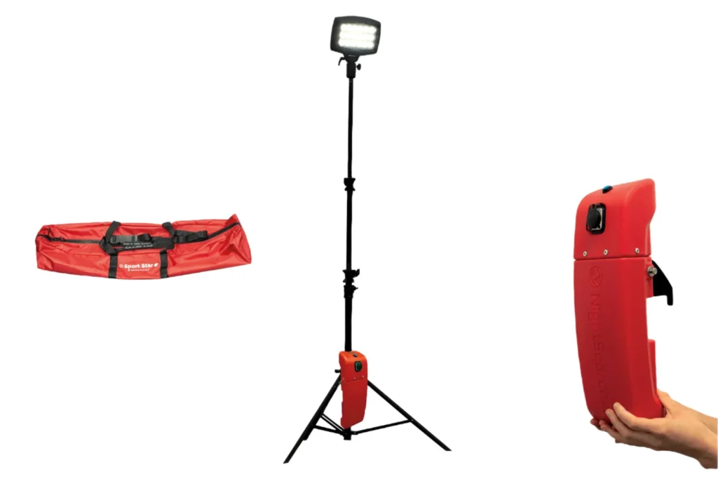 Night Searcher Sportstar 20K | Rechargeable Flood Light