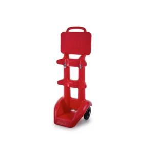 Flame Fighter Fire Kart (2) 10-20lb. Bottle Mobile Fire Extinguisher Trolley